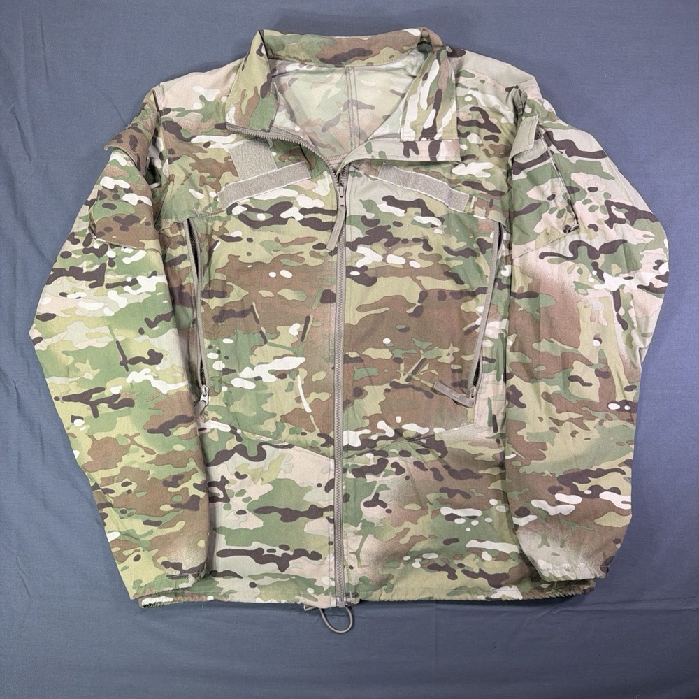 US Military Army OCP Gen III Cold Weather Wind Jacket Large Long 2018 167-M